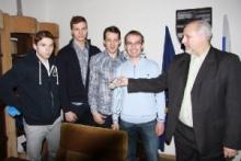 Odchovanci MHK Dolný Kubín Martin Reway,Dominik Jendroľ bronzoví medailisti z MS U20